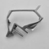 Gudmund Elvestad for J. Tostrup, openwork modernist abstract silver brooch, Norway, circa 1965 (Ref S+458) SOLD