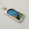 BB (maker not known), cloisonné enamel and silver pendant, London, circa 1975 (Ref S+471HH) SOLD - Image 3