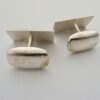 Martti Viikinniemi (attributed), pair of enamelled 830 standard silver cufflinks, Finland, circa 1968 (Ref S+468) SOLD - Image 4