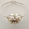 Kultaseppa Salovaara, four stone set silver bangle, Finland, circa 1975 (Ref S+466) SOLD - Image 2