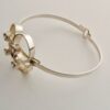 Kultaseppa Salovaara, four stone set silver bangle, Finland, circa 1975 (Ref S+466) SOLD - Image 4