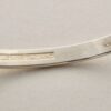 Kultaseppa Salovaara, four stone set silver bangle, Finland, circa 1975 (Ref S+466) SOLD - Image 6