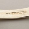 Martti Viikinniemi (attributed), three stone cabochon set 830 standard silver bangle, Finland, circa 1975 (ref S+469) - Image 6
