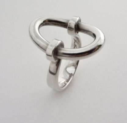 Bent Gabrielsen for Hans Hansen, silver ring, Denmark, 1960s (Ref S+478) SOLD - Image 3