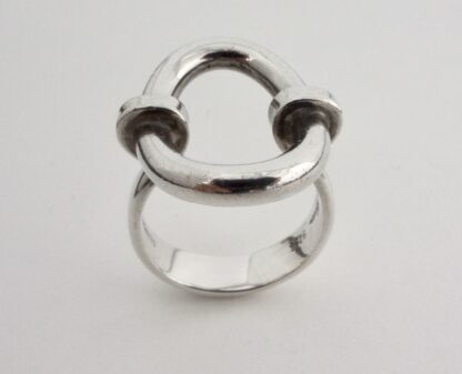 Bent Gabrielsen for Hans Hansen, silver ring, Denmark, 1960s (Ref S+478) SOLD - Image 4