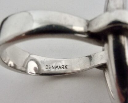 Bent Gabrielsen for Hans Hansen, silver ring, Denmark, 1960s (Ref S+478) SOLD - Image 7