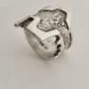 Andrew Swingler (possibly), silver ring, Birmingham 1975 (Ref S+475) SOLD - Image 3