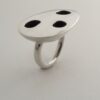 Catherine Hills, silver ring, London 1996 (Ref S+477) - Image 2