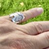 Andrew Swingler (possibly), silver ring, Birmingham 1975 (Ref S+475) SOLD - Image 6