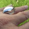 Los Ballesteros, silver ring, Mexico, post 1979 (S+476) SOLD - Image 6