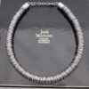 Jane Watling of Lacock, silver 'Scrunchie' necklace, London 2003 (Ref S+482) - Image 5