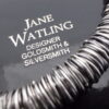 Jane Watling of Lacock, silver 'Scrunchie' necklace, London 2003 (Ref S+482) - Image 7