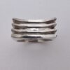 Wally Morgan (Designs) Ltd, silver ring, London 1970 (S+484) SOLD - Image 5