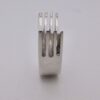 Wally Morgan (Designs) Ltd, silver ring, London 1970 (S+484) SOLD - Image 3
