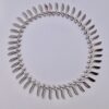 Harold Hedges for Dragon Workshop, silver sycamore pod necklace, Birmingham 1985 (Ref S+485HH) SOLD