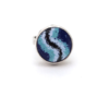 Martti Viikinniemi (attributed), pair of enamelled 830 standard silver cufflinks, Finland, circa 1968 (Ref S+468) SOLD - Image 6