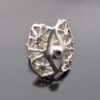 Pentti Sarpaneva, probably for Turun Hopea, silver 'Lace' ring, Finland, 1973 London import marks (Ref S+488) - Image 2