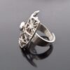 Pentti Sarpaneva, probably for Turun Hopea, silver 'Lace' ring, Finland, 1973 London import marks (Ref S+488) - Image 4
