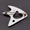 Ernest A Blyth, for George Tarratt Ltd, silver amoebic brooch, Birmingham, circa 1965 (Ref S+501) SOLD - Image 4