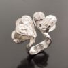 Theresia Hvorslev for Mema, silver ring, Sweden, 1972 (Ref S+516) SOLD