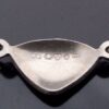 Unknown maker, harlequin enamelled silver bracelet, Sweden, 1962 (Ref S+526) SOLD - Image 3