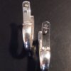 Nina Breddal, pair of silver hoop earrings, circa 1985 (Ref S+509) SOLD - Image 4