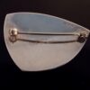 Anton Michelsen, hardstone set silver brooch, Sweden, 1957 (Ref S+523) SOLD - Image 4