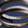 Regitze Overgaard for Georg Jensen, 18 carat white gold diamond set 'Magic' ring with an 18 carat yellow gold outer 'Magic' ring, 2007 (Ref S+557) SOLD - Image 12