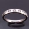 Regitze Overgaard for Georg Jensen, 18 carat white gold diamond set 'Magic' ring with an 18 carat yellow gold outer 'Magic' ring, 2007 (Ref S+557) SOLD - Image 9