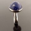 Theresia Hvorslev for Alton, sodalite set silver ring, Sweden, circa 1968 (Ref S+569) SOLD - Image 5