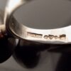 Theresia Hvorslev for Alton, sodalite set silver ring, Sweden, circa 1968 (Ref S+569) SOLD - Image 9