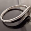 Larsson Smykkehandlere, silver hinged bangle, Denmark, circa 1985 (Ref S+579) - Image 3