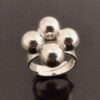 Bengt Hallberg, silver beads ring, Sweden, circa 1975 (Ref S+584) SOLD - Image 3
