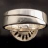 Bengt Hallberg, rock crystal set silver ring, Sweden, 1973 (Ref S+588) SOLD - Image 9