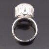 Bengt Hallberg, rock crystal set silver ring, Sweden, circa 1975 (Ref S+585) SOLD - Image 5