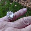 Bengt Hallberg, rock crystal set silver ring, Sweden, circa 1975 (Ref S+586) SOLD - Image 8
