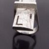Knud V Andersen for Anton Michelsen, silver brutalist ring, Denmark, circa 1970 (Ref S+598) - Image 7