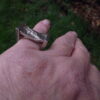 Knud V Andersen for Anton Michelsen, silver brutalist ring, Denmark, circa 1970 (Ref S+599) - Image 13
