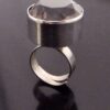 Kultaseppa Salovaara, smoky quartz set silver ring, Finland, circa 1970 (Ref S+612) SOLD - Image 2