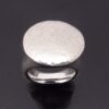AHG (not known), heavy contemporary silver ring, Sheffield 2010 (Ref S+423) SOLD - Image 3