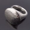 AHG (not known), heavy contemporary silver ring, Sheffield 2010 (Ref S+423) SOLD - Image 5