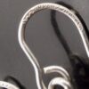 Karl Laine, for Sten & Laine, pair of rock crystal set silver drop earrings, Finland, 1977 (Ref S+648) SOLD - Image 5