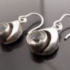 Karl Laine, for Sten & Laine, pair of rock crystal set silver drop earrings, Finland, 1977 (Ref S+648) SOLD - Image 3