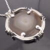 Graham Watling of Lacock, agate slice pendant, London 1977 (Ref S+651HH) - Image 2