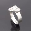 Bernard Instone, silver modernist brutalist ring, circa 1970 (Ref S+654) SOLD - Image 3