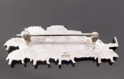 Roger Stone, silver 'Baaa' brooch, London 1997 (Ref S+664) SOLD - Image 4