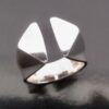 Anna-Greta Eker, for Norway Designs Plus Studios, 'Prism' silver ring, Norway, 1966 Birmingham import mark (Ref S+685) - Image 4