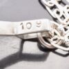 Jack Spencer, large silver 'Rhombus' pendant on chain, Sheffield 1974 (Ref S+692) SOLD - Image 3