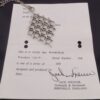 Jack Spencer, large silver 'Rhombus' pendant on chain, Sheffield 1974 (Ref S+692) SOLD - Image 6