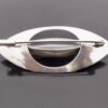 Elis Kauppi for Kupittaan Kulta, rock crystal set silver brooch, Finland, circa 1970 (Ref S+686) SOLD - Image 5